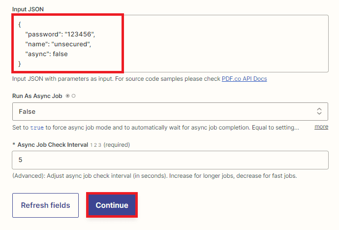 Setup Custom API Call