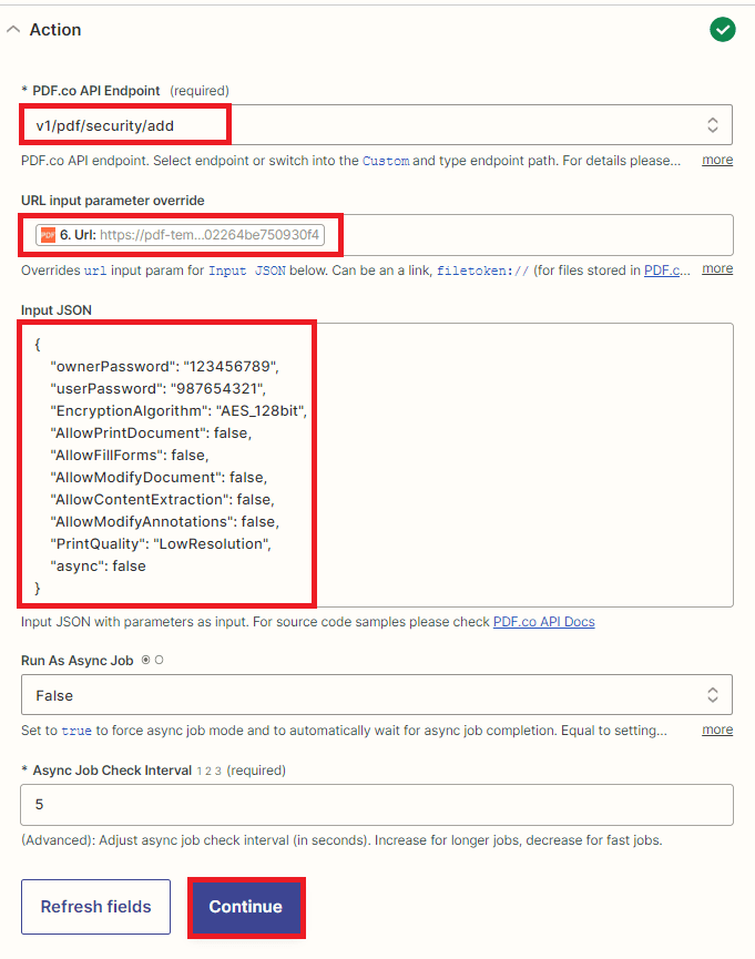 Setup Add Security