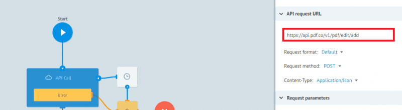 Add API URL