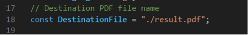 Set Destination File Name