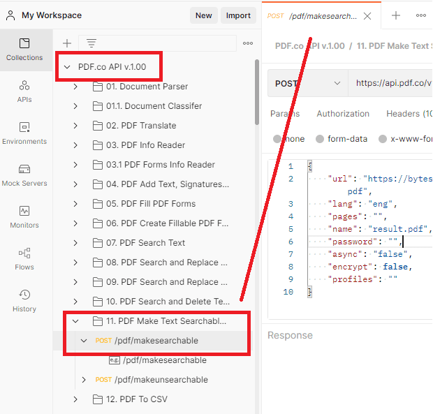 PDF Make Text Searchable folder