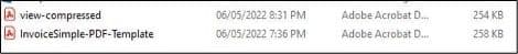 File Sizes