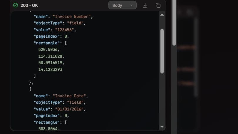 JSON Output