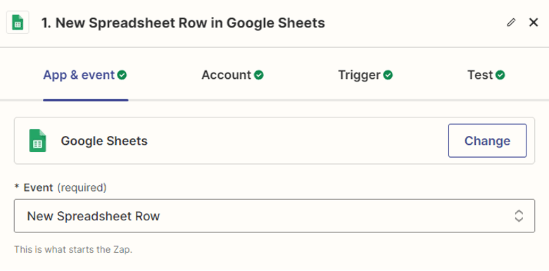 Google Sheets module