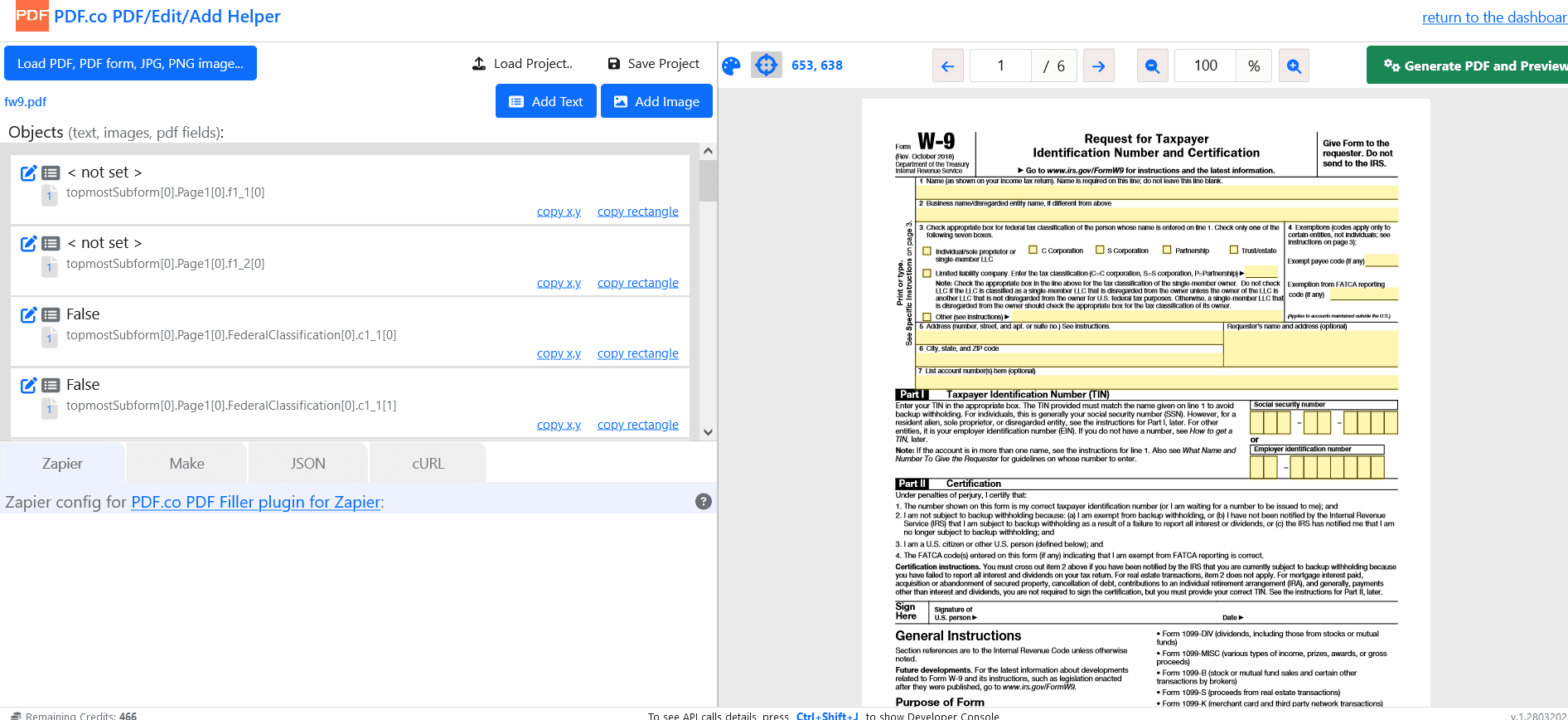 PDF Form