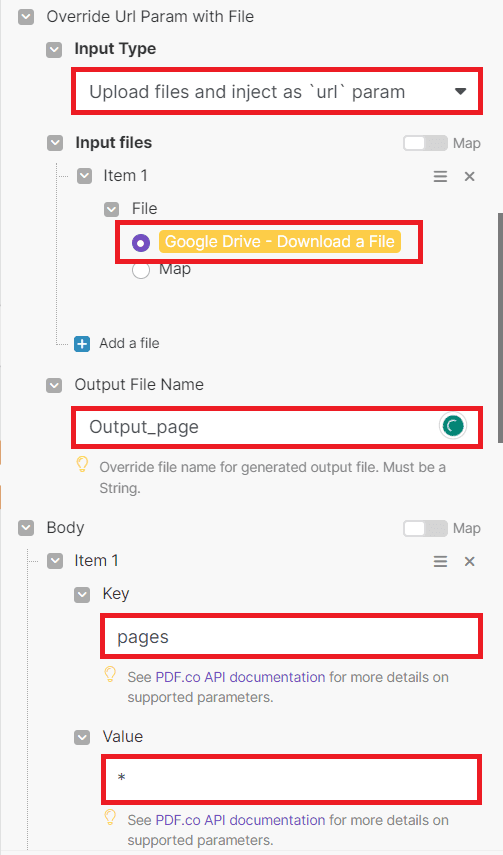 Setup PDF.co Configuration