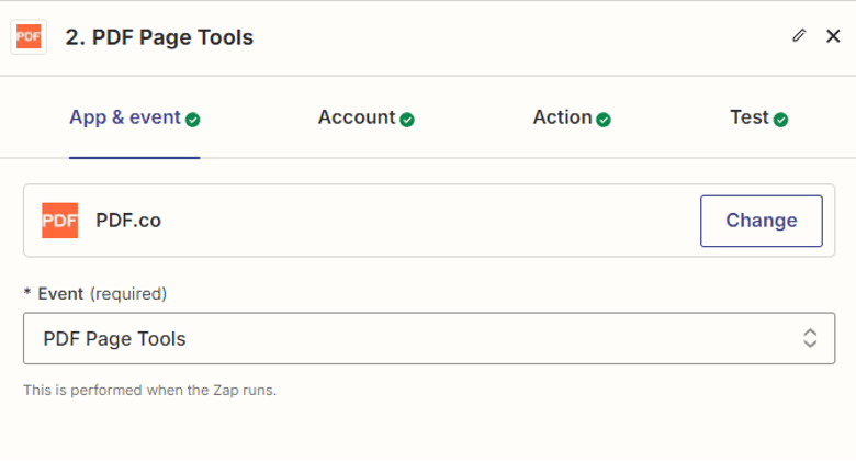 Add PDF.co App