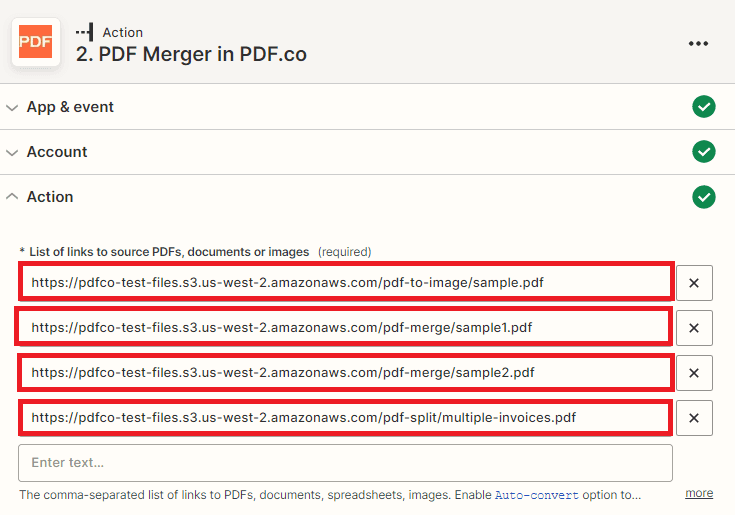 Setup PDF.co Configuration