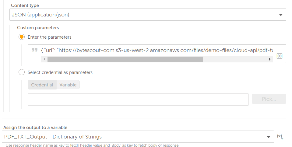JSON Request