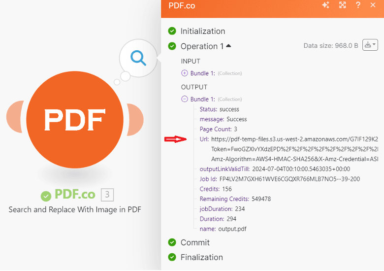 Run Replace with Image