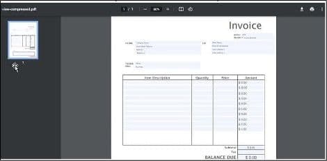 Output Document