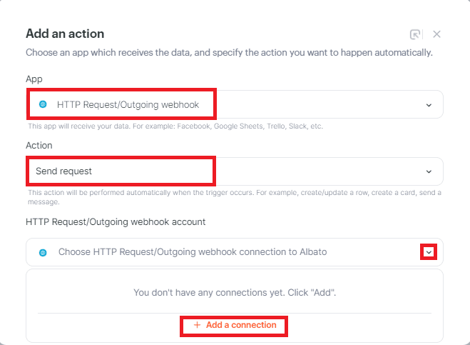 Add an Action