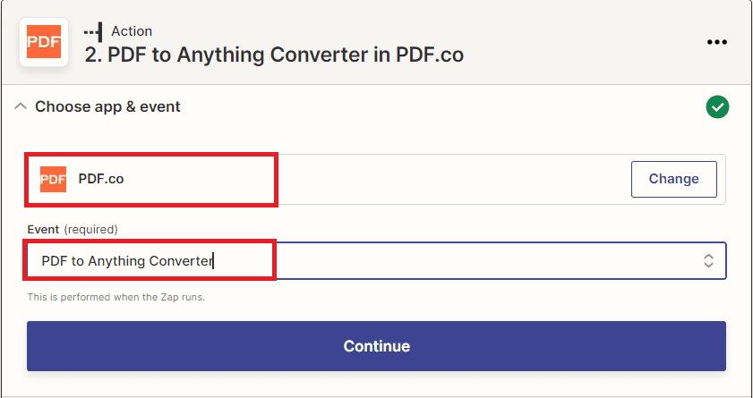 Add PDF.co App