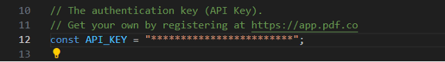 API Key