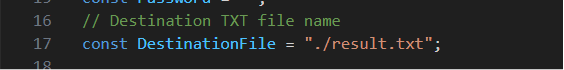 Destination File