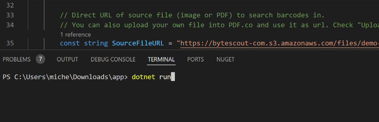 Run Project