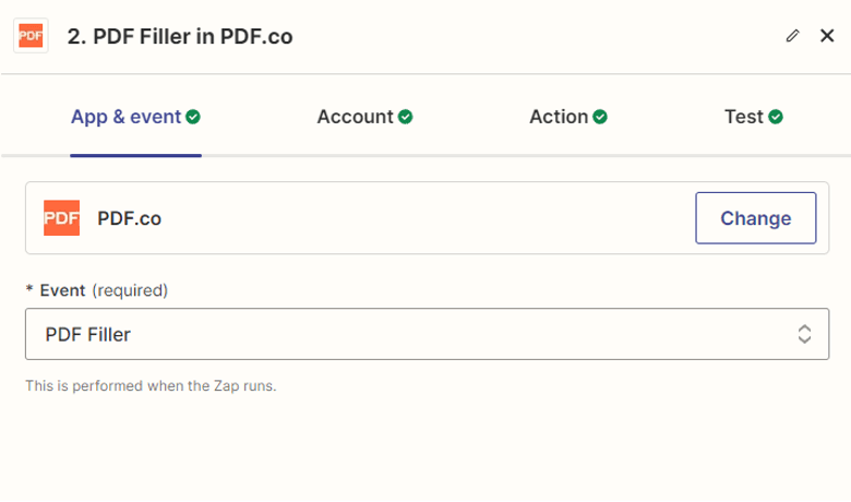 PDF Filler in PDF.co
