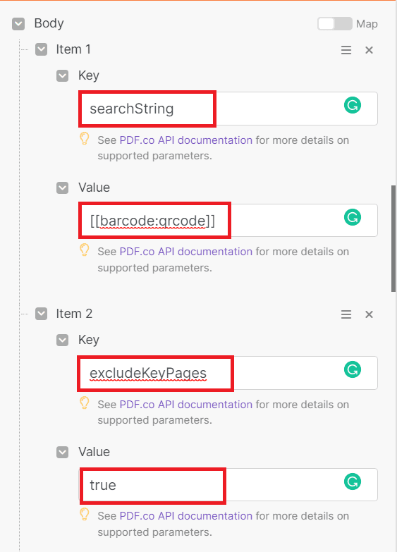 Setup PDF.co Configuration