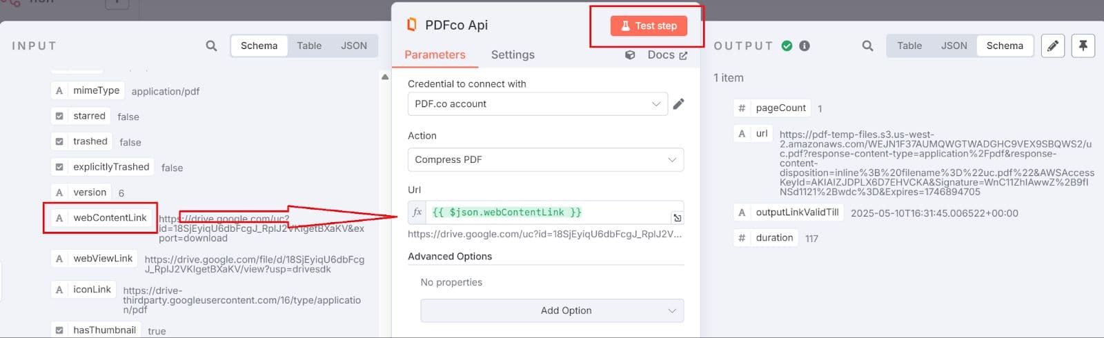 Compress File with PDF.co