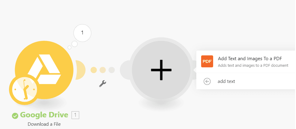 Add text and images
